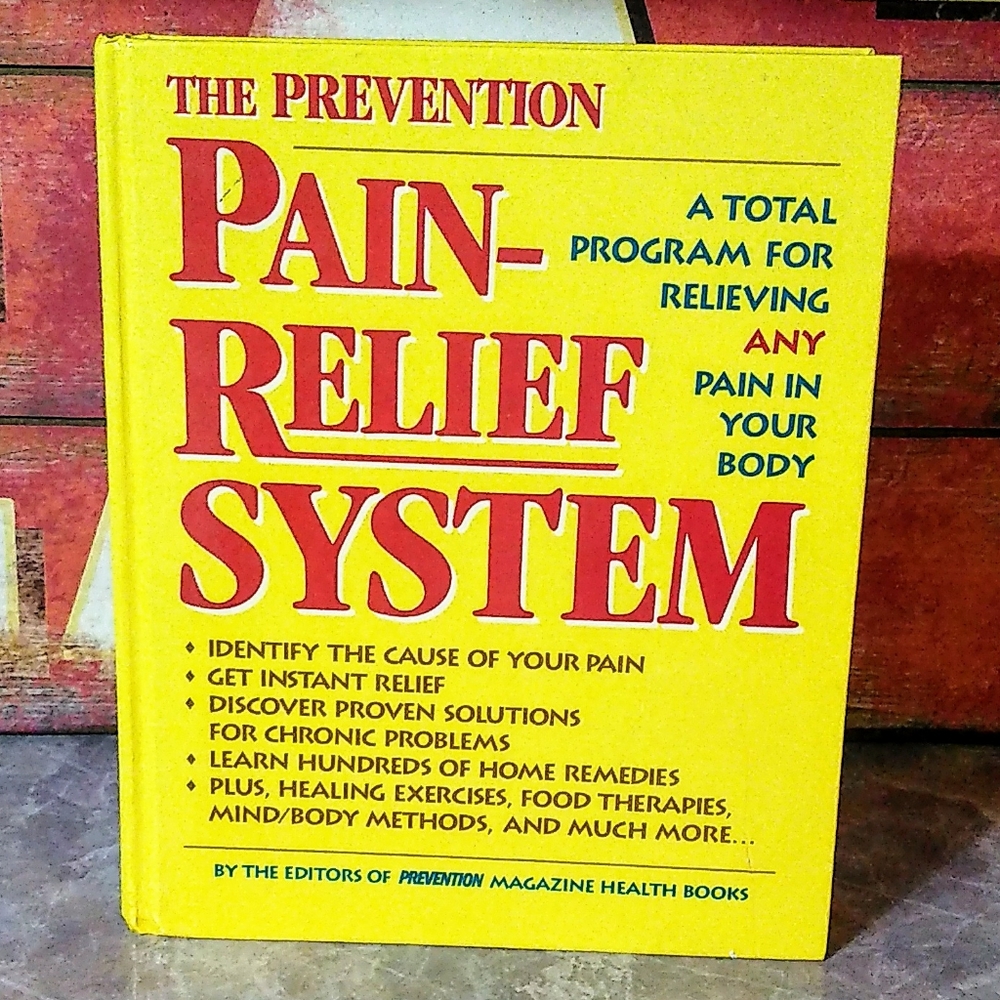 Prevention Pain Relief System Hard Cover Book